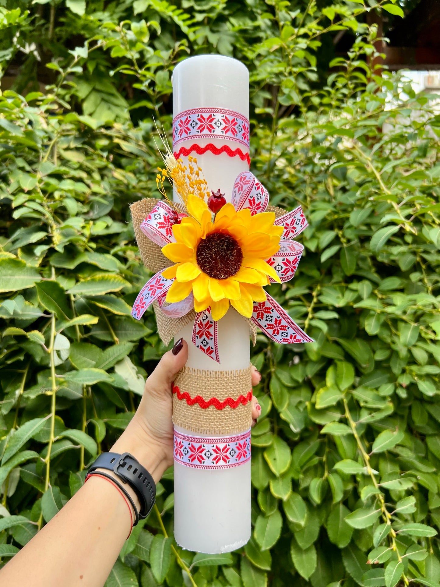 Lumânare tradițională - Floarea Soarelui